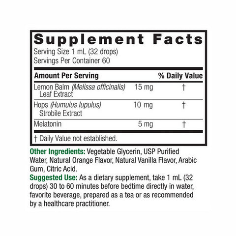 Nature's Answer, Melatonin, 5 mg, 2 Oz