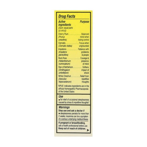 Bach, Rescue Sleep Dropper, 20 Ml