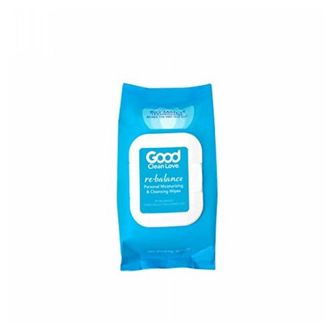 Good Clean Love, Rebalance Cleansing Wipes Bulk Pack, 30 Count