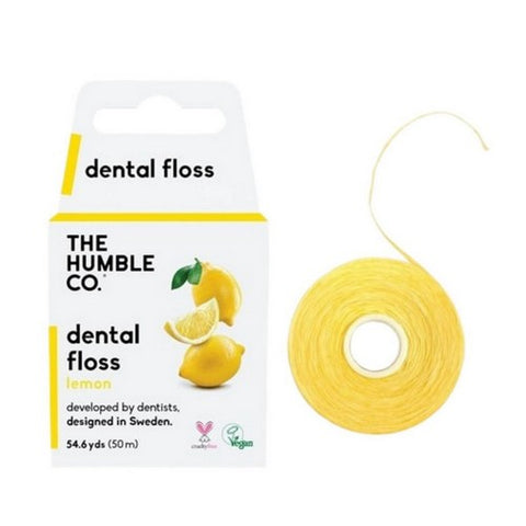 The Humble Co, Dental Floss Lemon, 55 Yds
