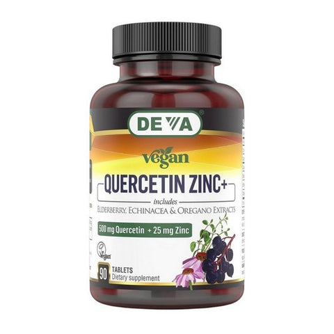 Biotene, Vegan Quercetin w/ Zinc & Elderberry, 500 mg, 90 Tabs