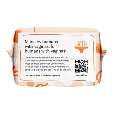 The Honey Pot, Organic Everday Non-Herbal Pantiliers, 30 Count