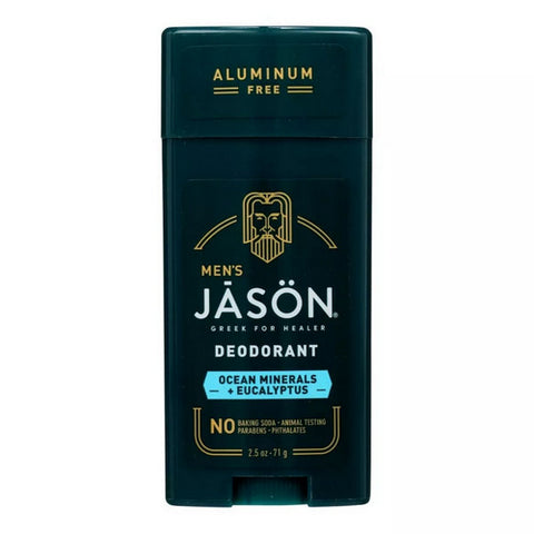 Jason Natural Products, Deodorant Stick Ocean Minerals, Eucalyptus 2.5 Oz