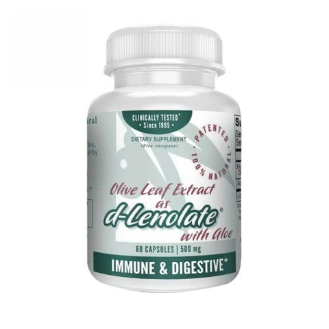 East Park Naturals, Olive Leaf d-Lenolate + Aloe, 60 Caps