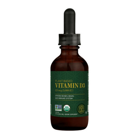 Global Healing Center, Vitamin D3, 5000IU, 2 Oz