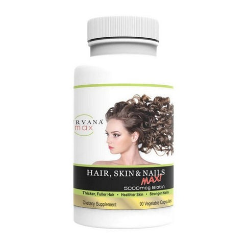 Wellgenix Health, Purvana Hair Skin Nails Max, 90 Caps