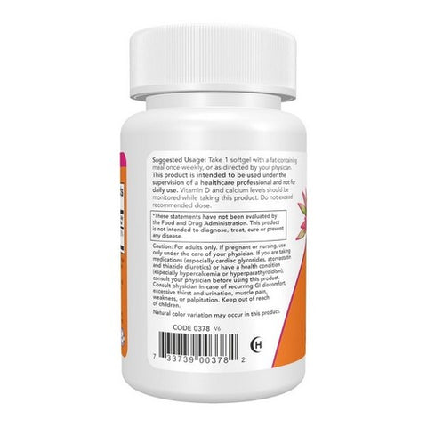 Now Foods, Vitamin D-3 50,000 IU, 50 Softgels