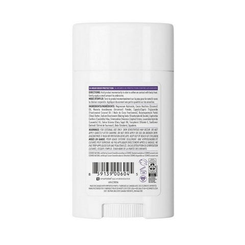 Schmidt's Deodorant, Lavender Plus Sage Natural Deodorant, 2.65 Oz