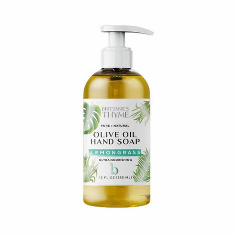 Brittaine's Thyme, Hand Soap Lemongrass, 12 Oz