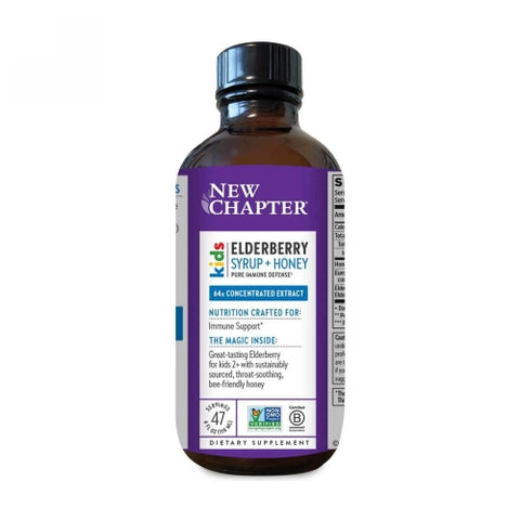 New Chapter, Elderberry Kids Syrup, 4 Oz