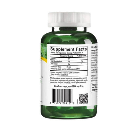 North American Herb & Spice, Orega O's Gummies, 60 Count