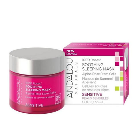 Andalou Naturals, Sleep Mask Soothing Sensitive, 1.7 Oz