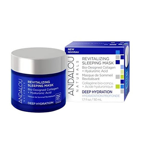 Andalou Naturals, Revitalizing Sleep Mask, 1.7 Oz