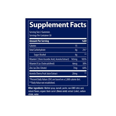 Trace Minerals, Immunity Cherry Flavor, 60 Count