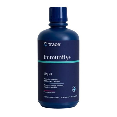 Trace Minerals, Liquid Immunity + Mixed Berry, 30 Oz