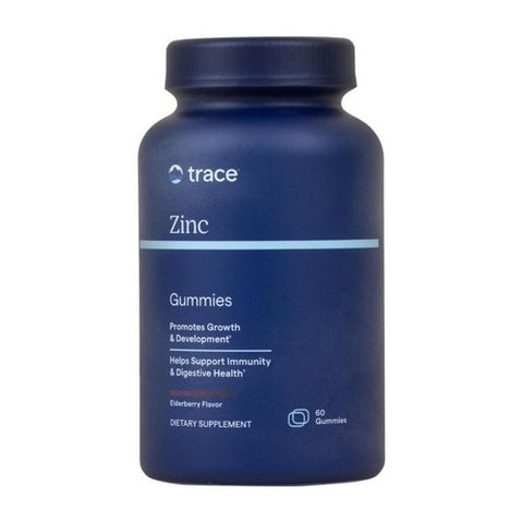 Trace Minerals, Zinc Elderberry, 60 Count