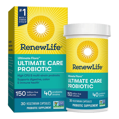 Renew Life, Extra Care 150 Billion 40 Strains Delayed Release, 30 Capsules