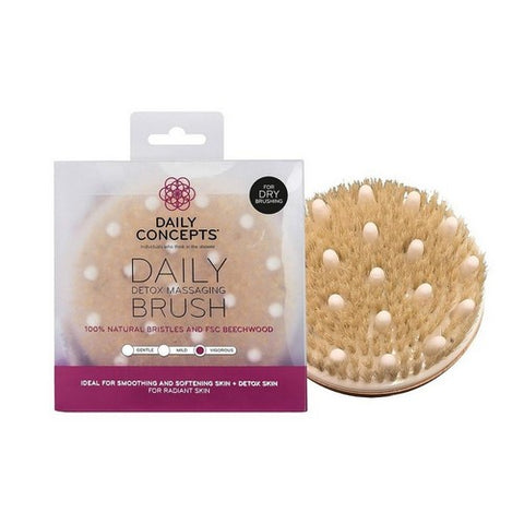 Daily Concepts, Detox Massaging Brush Vigorous, 1 Count