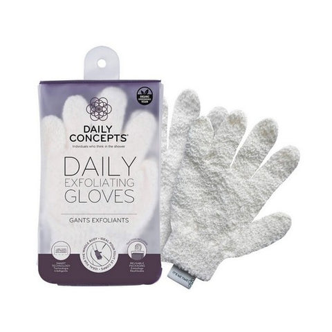 Daily Concepts, Daily Exfoliating Gloves, 1 Count