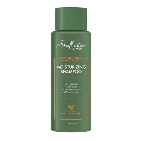 Shea Moisture, Men Raw Shea Butter Mafura Oil Shampoo, 15 Oz