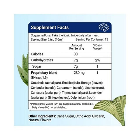 Herbion Naturals, Memory Support Syrup, 5 Oz