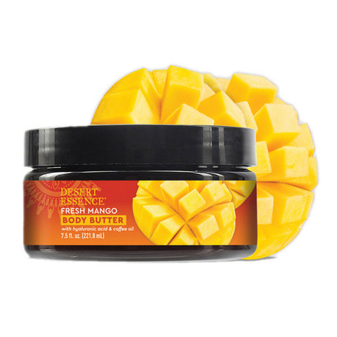 Desert Essence, Body Butter Fresh Mango, 7.5 Oz