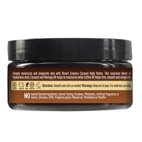 Desert Essence, Body Butter Coconut, 7.5 Oz