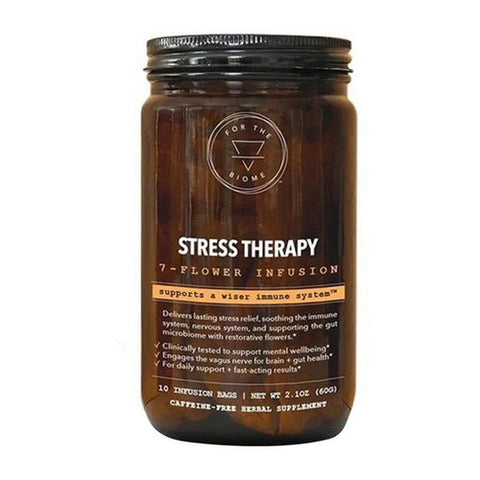For The Biome, Stress Therapy 7 Flower Infusion, 10 Count