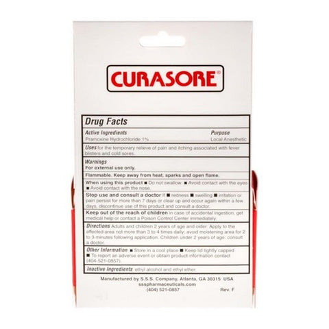 Curasore, Analgesic Cotton Applicators, 0.5 Oz