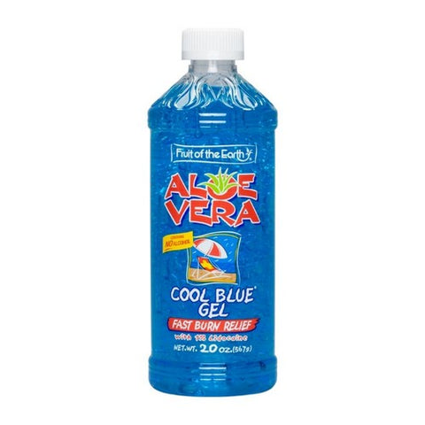 Fruit Of The Earth, Aloe Vera Cool Blue Gel, 20 Oz