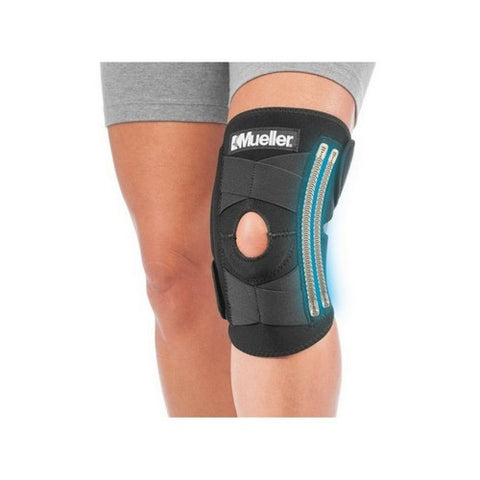 Mueller, Self-Adjusting Knee Stabilizer Black One Size, 1 Count