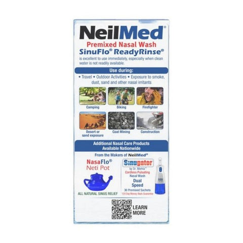 Neilmed, Sinuflo Readyrinse Premixed Nasal Wash, 8 Oz