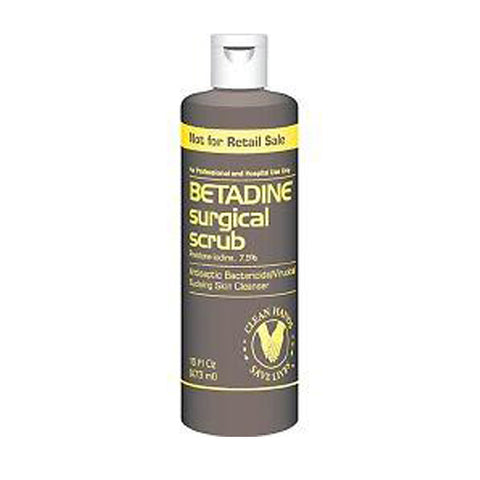 Betadine, 10% Solution Surgical Scrub, 16 Oz