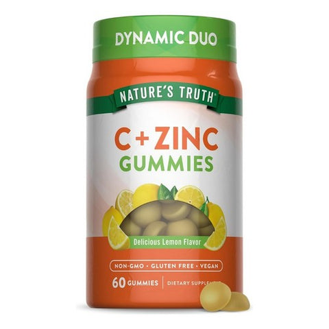 Nature's Truth, Vitamin C With Zinc, 60 Gummies