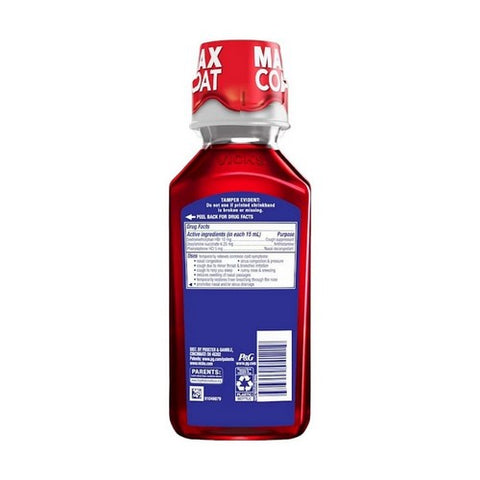 Crest, Nyquil Cough DM & Congestion Liquid Berry, 8 Oz