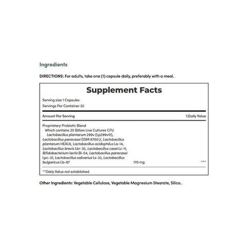 Nature's Bounty, Ultra Strength Probiotic 10, 30 Caps