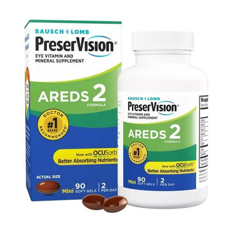 Preservision, AREDS 2 Formula, 90 Soft Gels