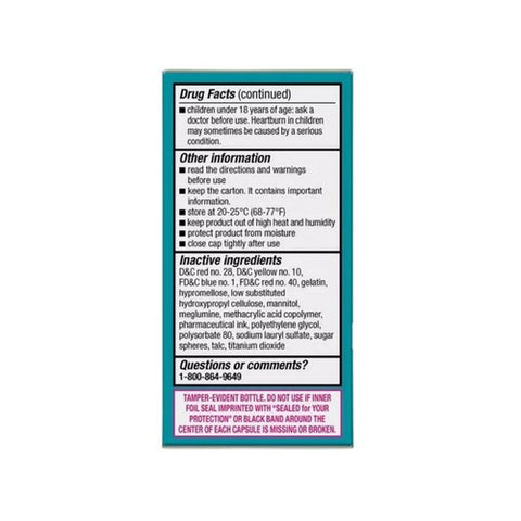 Prevacid, 24 Hr Acid Reducer, 15mg, 14 Capsules