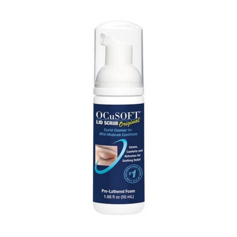 Ocusoft, Lid Scrub Original Foaming Cleanser, 1.68 Oz