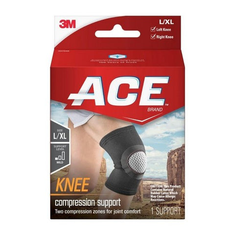 Nexcare, Compression Knee Support L/Xl Support Level 1, 1 Count