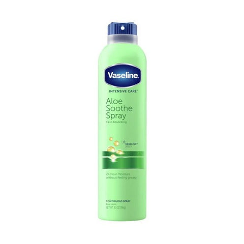 Vaseline, Intensive Care Spray Moisturizer Aloe Soothe, 6.5 Oz
