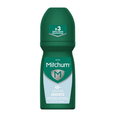 Revlon, Men Anti-Perspirant & Deodorant Roll-On Unscented, 3.4 Oz