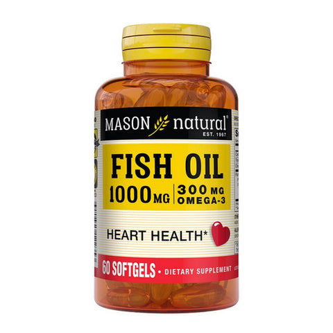 Mason, Fish Oil, 1000 mg, 60 Softgels