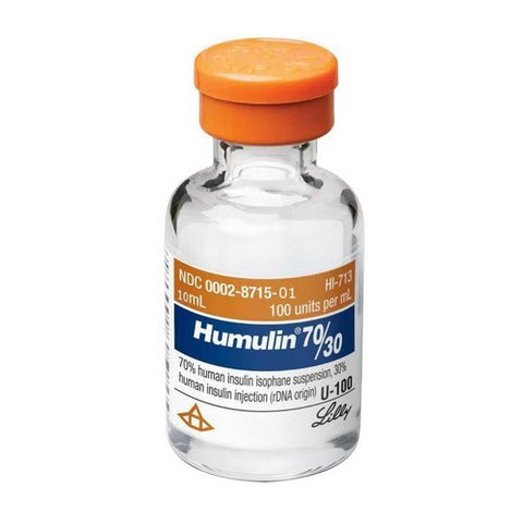 Eli Lilly And Company, Humulin 70-30 Vial, 10 Oz
