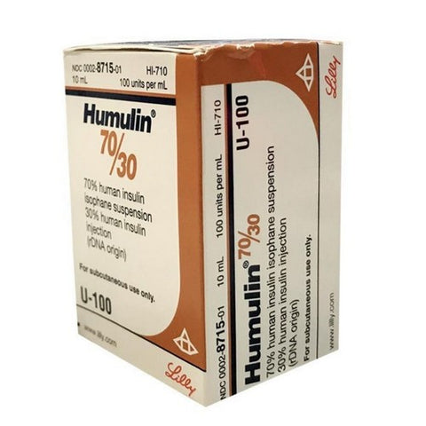 Eli Lilly And Company, Humulin 70-30 Vial, 10 Oz