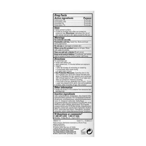 La Roche-Posay, Anthelios Ultra Light Fluid Facial Sunscreen SPF 60, 1.7 Oz