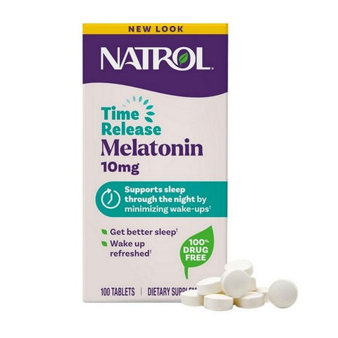 Natrol, Melatonin Advanced Sleep, 10 mg, 100 Tablets