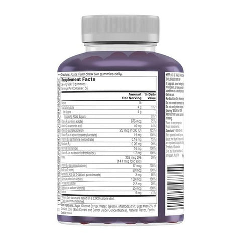 Bayer, One A Day Advanced Multivitamin Men's 50+, 100 Gummies