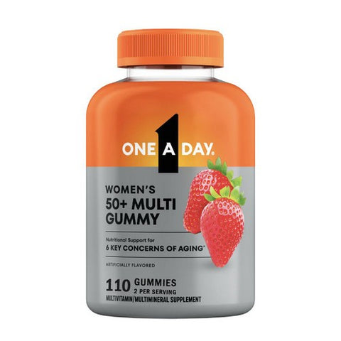 One-A-Day, One A Day Advanced Multivitamin Women's 50+, 110 Gummies
