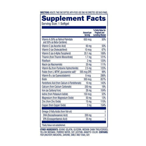 Enfamil, Prenatal Vitamin & Mineral Supplement, 30 Softgels